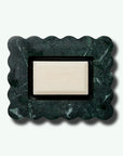 MARBLE SOAP TRAY: Emerald