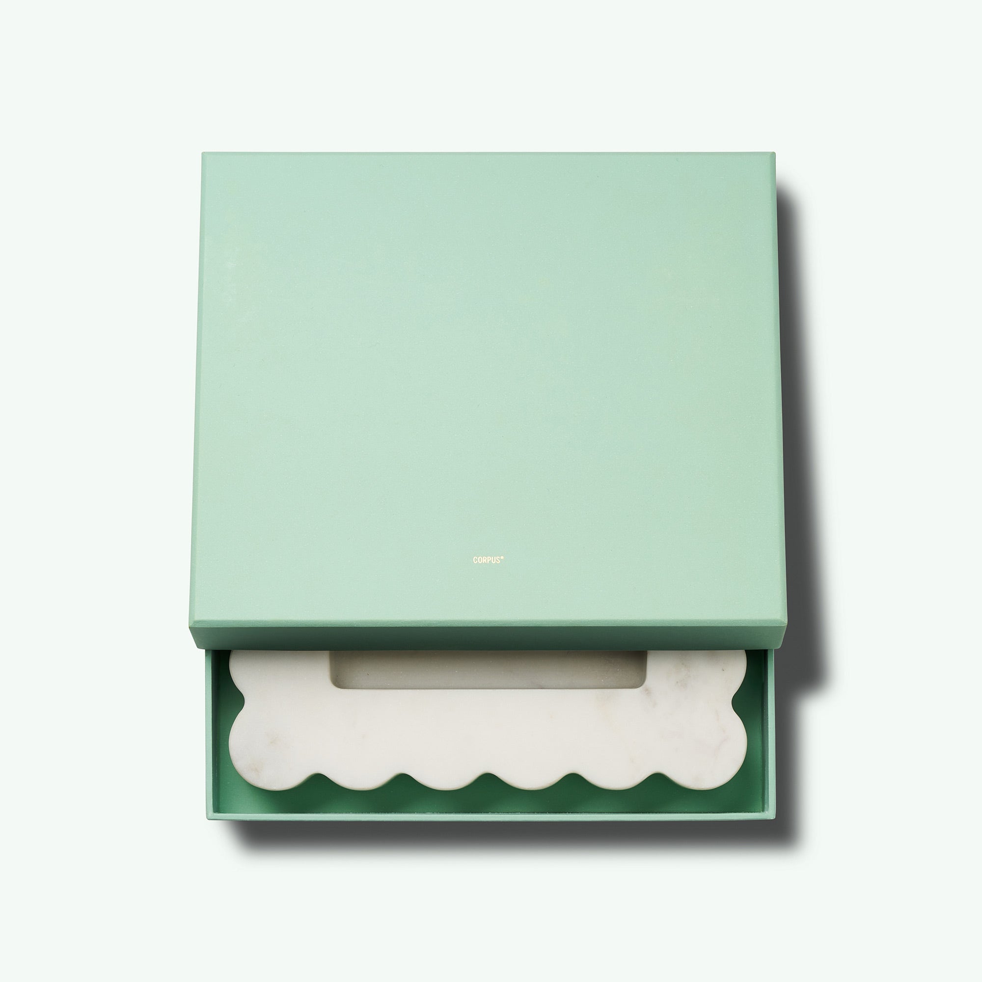 MARBLE SOAP TRAY: Cloud